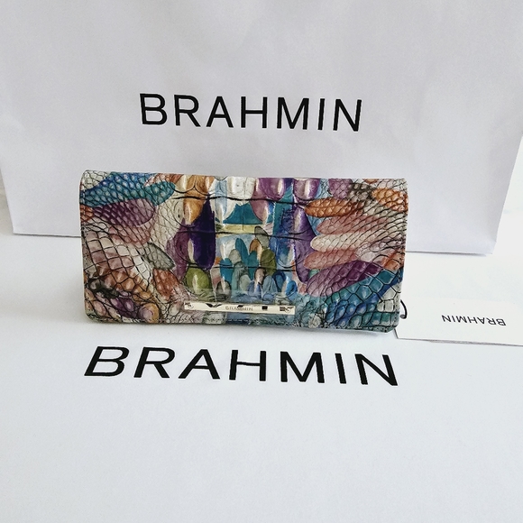 NWT Brahmin Flourish Melbourne Ady Wallet - Picture 12 of 12